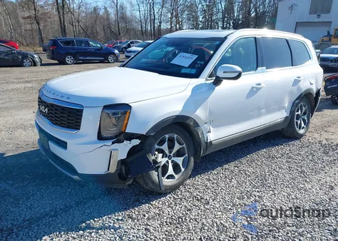 2022 Kia Telluride Ex из США, поврежденный, VIN 5XYP34HC2NG260767